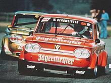 Audi Tradition präsentiert den NSU TTS Jägermeister. 1974 wurde Willi Bergmeister Deutscher Bergmeister mit diesem flotten Rennwagen.